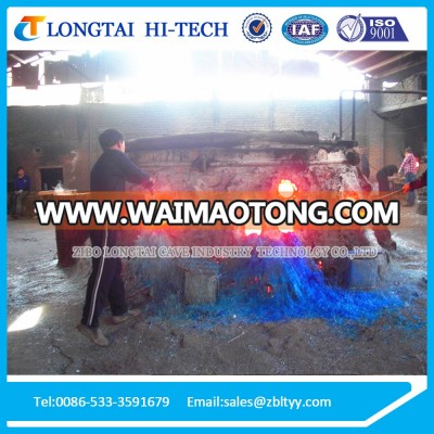 High Efficiency Crucible Melting Furnace For Blowing Glass